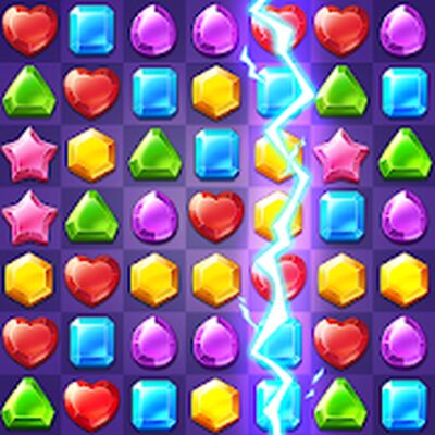 Скачать взломанную Jewel Town - 3 наиболее подходящих уровня [Много монет] MOD apk на Андроид