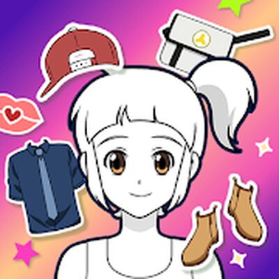 Скачать взломанную ShinVatar: K-pop style mini-me [Бесплатные покупки] MOD apk на Андроид