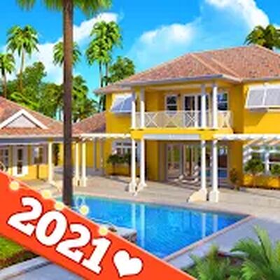 Скачать взломанную Space Decor : Island [Много монет] MOD apk на Андроид