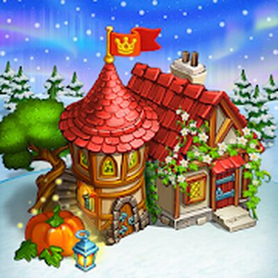 Скачать взломанную Farm Fantasy: Магическая Ферма и Волшебный Город [Мод меню] MOD apk на Андроид