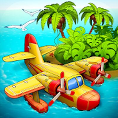 Скачать взломанную Райская ферма: Остров Удачи [Бесплатные покупки] MOD apk на Андроид