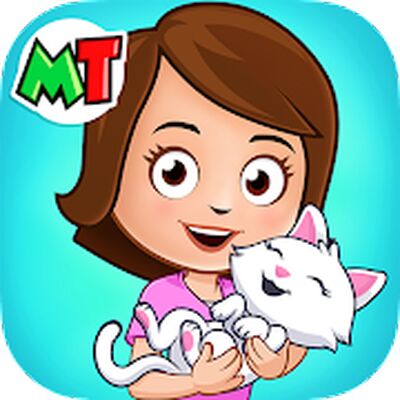 Скачать взломанную My Town : Домашние питомцы [Много денег] MOD apk на Андроид