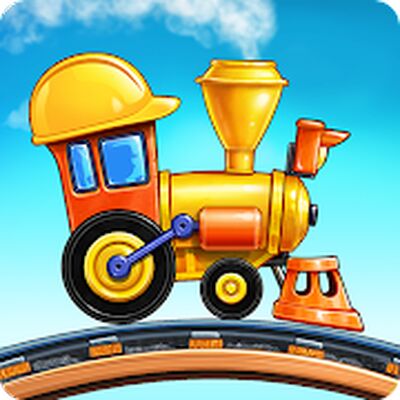 Скачать взломанную Поезда игры для детей, стройка [Мод меню] MOD apk на Андроид