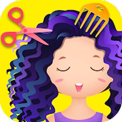 Скачать взломанную Салон причесок и макияжа  [Бесплатные покупки] MOD apk на Андроид