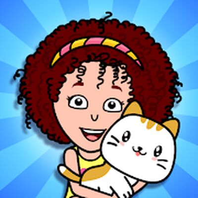 Скачать взломанную Мой город кошек - детей Игры [Мод меню] MOD apk на Андроид