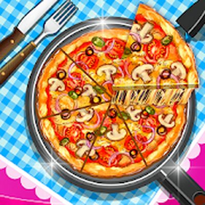 Скачать взломанную Пицца производитель кухни мания [Много монет] MOD apk на Андроид