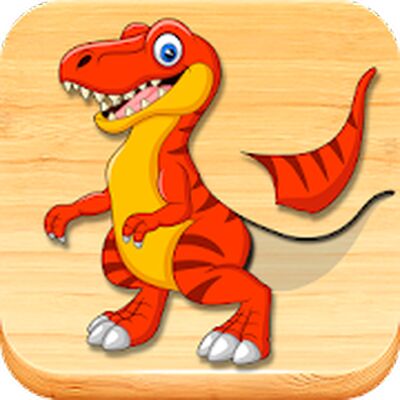 Скачать взломанную Динозавры - пазлы для детей [Мод меню] MOD apk на Андроид