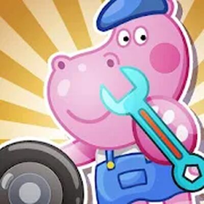 Скачать взломанную Автосервис Гиппо: Заправка [Много монет] MOD apk на Андроид