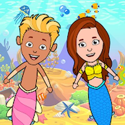 Скачать взломанную Город Тизи - Подводные игры [Много денег] MOD apk на Андроид