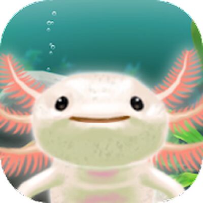 Скачать взломанную Axolotl Pet [Много денег] MOD apk на Андроид
