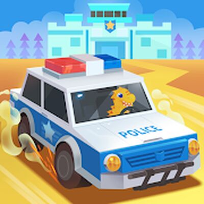 Скачать взломанную Город динозавров: для детей [Мод меню] MOD apk на Андроид