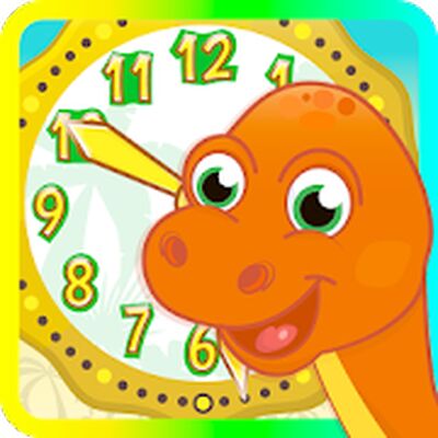 Скачать взломанную DinoTime: Обучение времени по часам для детей [Бесплатные покупки] MOD apk на Андроид