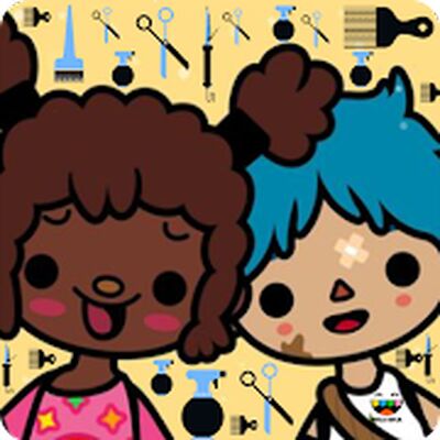 Скачать взломанную Toca Life World Town Fashion [Мод меню] MOD apk на Андроид