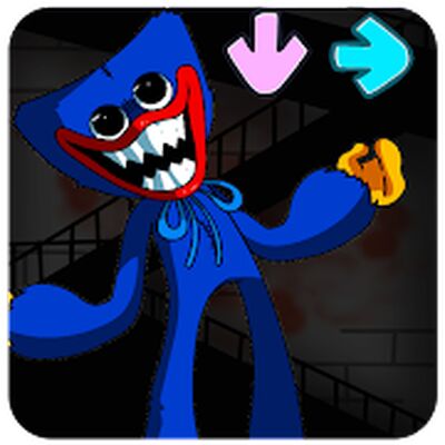 Скачать взломанную FNF Huggy Wuggy Playtime Mod [Много монет] MOD apk на Андроид