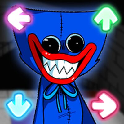 Скачать взломанную Huggy Wuggy Playtime FNF Mod [Много монет] MOD apk на Андроид
