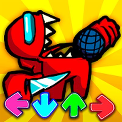 Скачать взломанную FNF Imposter Among Us: Friday Night Funkin Mod [Много монет] MOD apk на Андроид