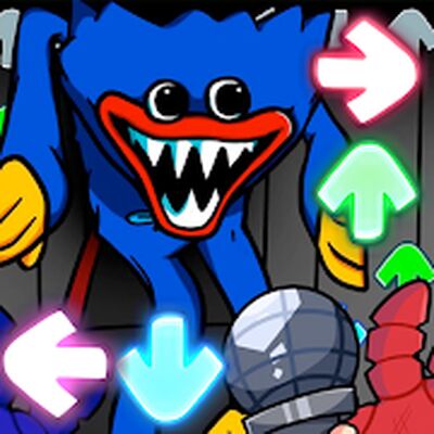 Скачать взломанную Playtime with huggy toy in FNF [Мод меню] MOD apk на Андроид
