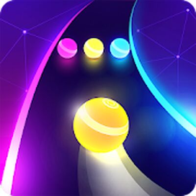 Скачать взломанную Dancing Road: Color Ball Run! [Бесплатные покупки] MOD apk на Андроид