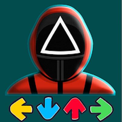 Скачать взломанную Squid game in FNF mod [Мод меню] MOD apk на Андроид