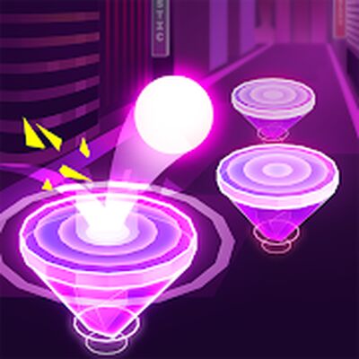 Скачать взломанную Hop Ball 3D [Мод меню] MOD apk на Андроид