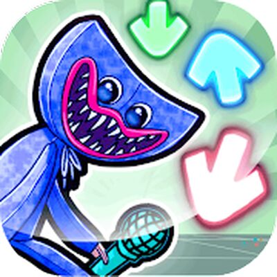 Скачать взломанную Huggy Wuggy FNF Playtime mod [Много монет] MOD apk на Андроид