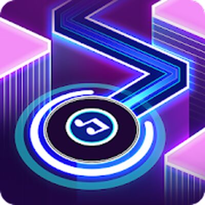 Скачать взломанную Dancing Ballz: Magic Dance Line Tiles Game [Много денег] MOD apk на Андроид