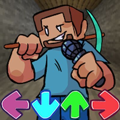 Скачать взломанную FNF mod for MCPE [Много монет] MOD apk на Андроид