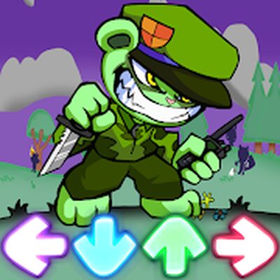 Скачать взломанную Пятница Смешной Мод FNF Flippy [Бесплатные покупки] MOD apk на Андроид