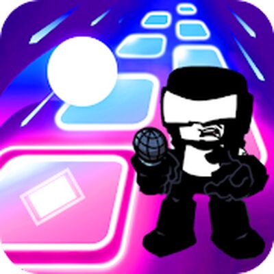 Скачать взломанную Ugh Tiles Hop Dance: Friday Funny Music [Много монет] MOD apk на Андроид