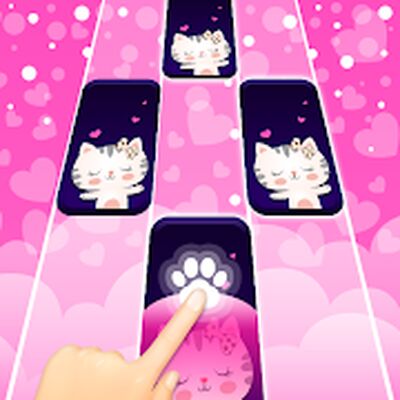 Скачать взломанную Catch Tiles Magic Piano Game [Бесплатные покупки] MOD apk на Андроид