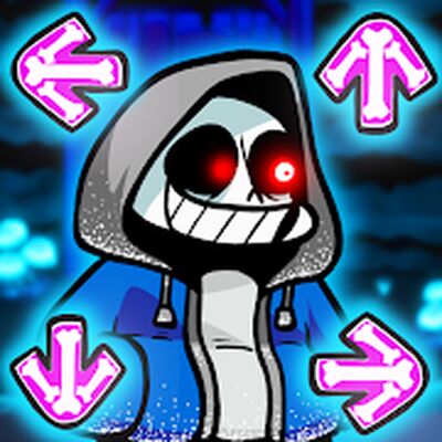 Скачать взломанную Dusttale vs FNF: Friday Night Funkin Mod [Много денег] MOD apk на Андроид
