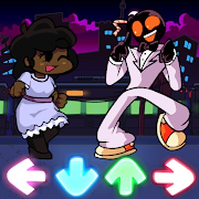 Скачать взломанную Пятничный смешной мод Whitty and Carol FNF [Мод меню] MOD apk на Андроид