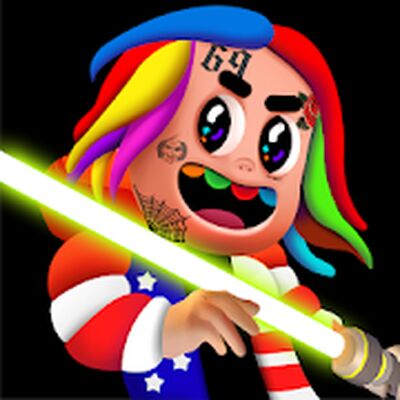 Скачать взломанную 6ix9ine Runner [Бесплатные покупки] MOD apk на Андроид