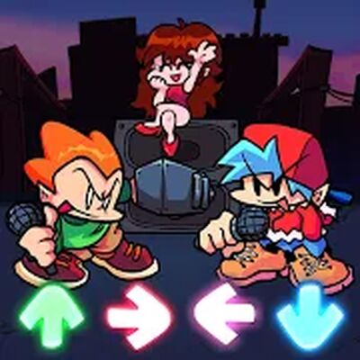 Скачать взломанную Music Battle: FNF Rap [Много денег] MOD apk на Андроид