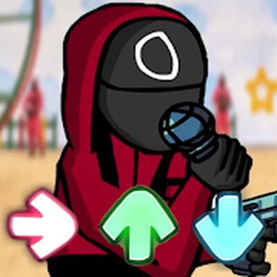 Скачать взломанную FNF Squid Battle Candy Game [Бесплатные покупки] MOD apk на Андроид