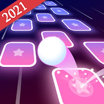 Скачать взломанную Piano Tiles Hop 2: Ball Rush [Много денег] MOD apk на Андроид