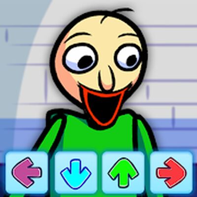 Скачать взломанную Baldi FNF Battle [Мод меню] MOD apk на Андроид