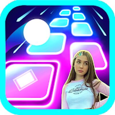 Скачать взломанную Lady Diana Magic Tiles Hop Edm Rush [Мод меню] MOD apk на Андроид