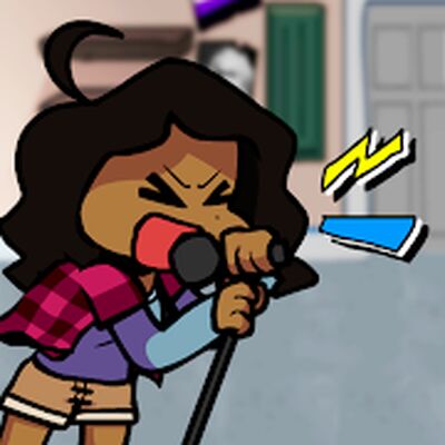 Скачать взломанную FNF Sunday Mod Test Character [Мод меню] MOD apk на Андроид
