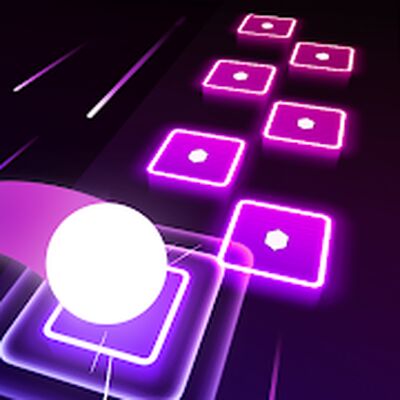 Скачать взломанную Hop Tiles 3D: Hit music game [Бесплатные покупки] MOD apk на Андроид
