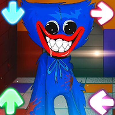 Скачать взломанную Huggy Wuggy vs FNF : Playtime mod [Много денег] MOD apk на Андроид