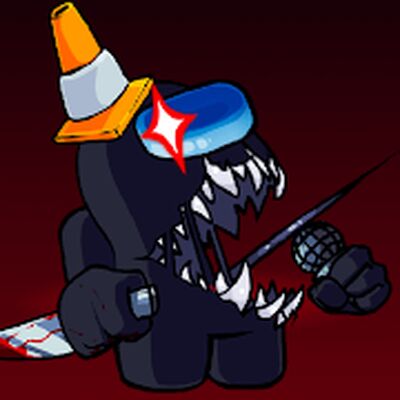Скачать взломанную Black Impostor FNF Mod Test [Много денег] MOD apk на Андроид