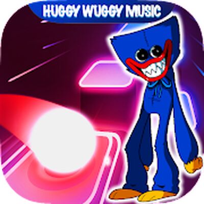 Скачать взломанную FNF Huggy Wuggy Mod Tiles Hop [Много денег] MOD apk на Андроид