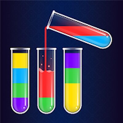 Скачать взломанную Color Sort Puzzle [Бесплатные покупки] MOD apk на Андроид