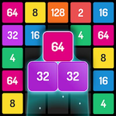 Скачать взломанную X2 Blocks - 2048 игр с числами [Бесплатные покупки] MOD apk на Андроид