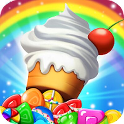 Скачать взломанную Cookie Jelly Match [Много монет] MOD apk на Андроид