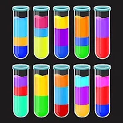 Скачать взломанную Color Water Sort Puzzle Games [Много денег] MOD apk на Андроид