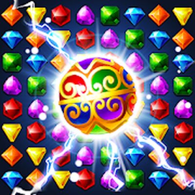 Скачать взломанную Jewel Hunter Lost Temple [Много денег] MOD apk на Андроид