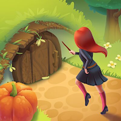 Скачать взломанную Чародейка - Магия Игры 3 в Ряд [Много денег] MOD apk на Андроид