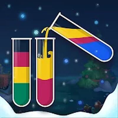 Скачать взломанную Sort Water Puzzle - Color Game [Много монет] MOD apk на Андроид